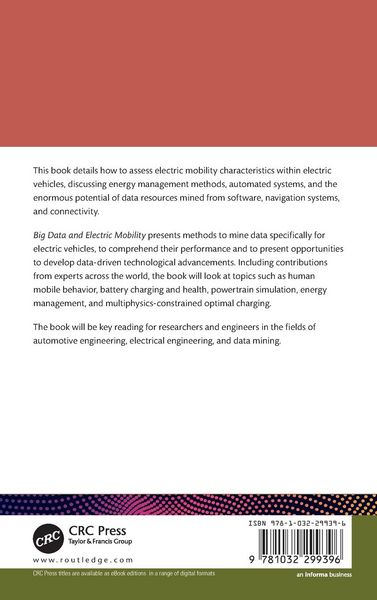 Produktbild: Big Data and Electric Mobility