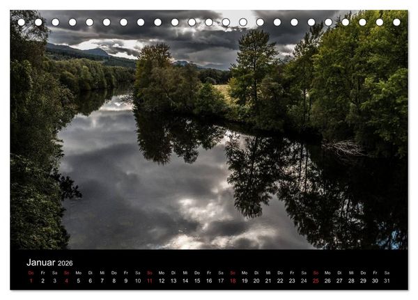 Produktbild: Die Highlands - Schottlands rauher Nordwesten (Tischkalender 2026 DIN A5 quer), CALVENDO Monatskalender