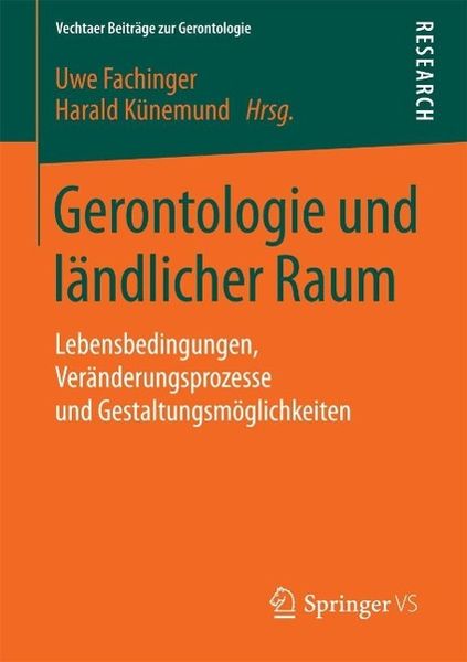 Produktbild: Gerontologie und l&auml;ndlicher Raum