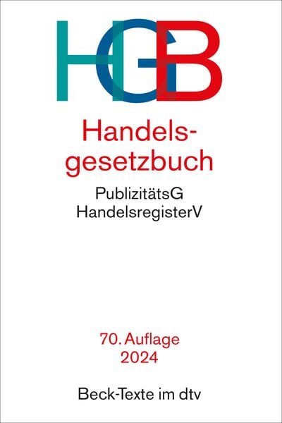 Produktbild: Handelsgesetzbuch