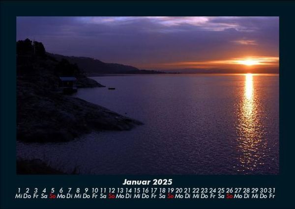 Produktbild: Landschaftskalender 2025 Fotokalender DIN A5