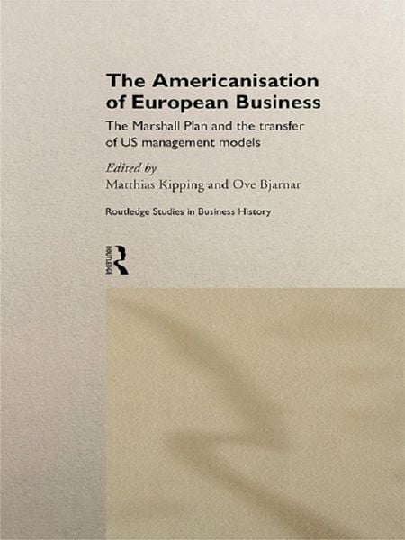 Produktbild: The Americanisation of European Business