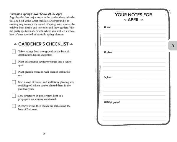 Produktbild: Gardener's Almanac 2025