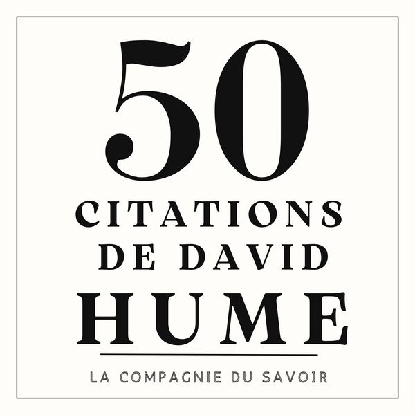 Produktbild: 50 citations de David Hume
