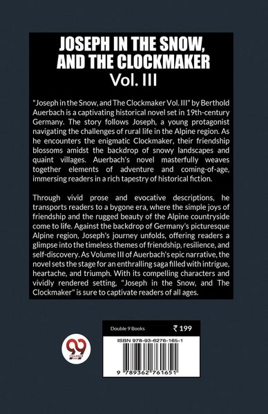Produktbild: Joseph in the Snow, and The Clockmaker Vol. III