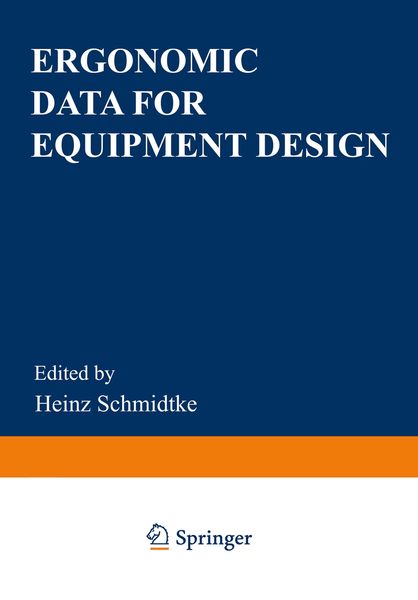 Produktbild: Ergonomic Data for Equipment Design