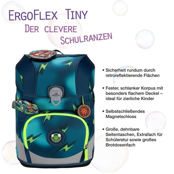 Produktbild: DerDieDas Schulranzen Set ErgoFlex Tiny, Schulranzen Set, 5tlg, Magic Light