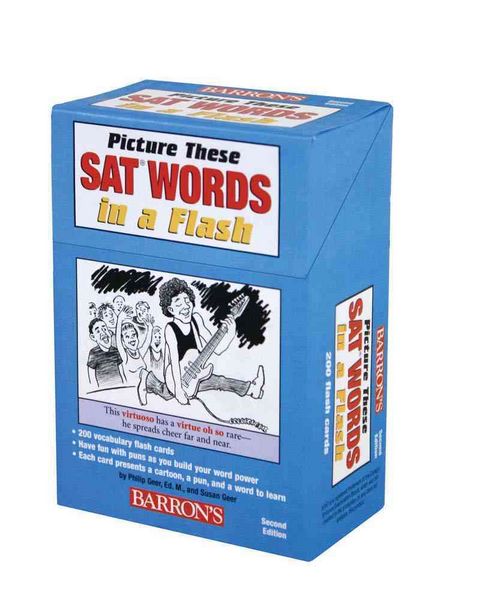 Produktbild: Flsh Card-Pict These Sat Words