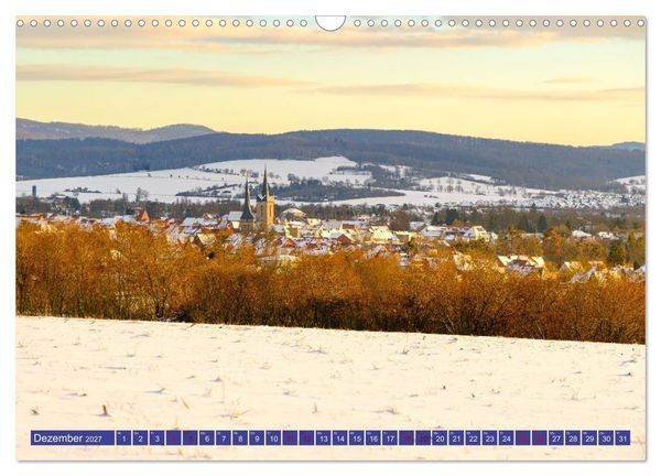 Produktbild: Duderstadt im Winter (Wandkalender 2027 DIN A3 quer), CALVENDO Monatskalender