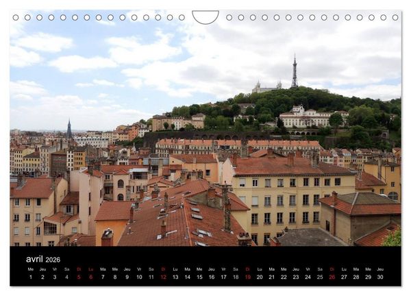Produktbild: Tout simplement Lyon (Calendrier mural 2026 DIN A4 vertical), CALVENDO calendrier mensuel