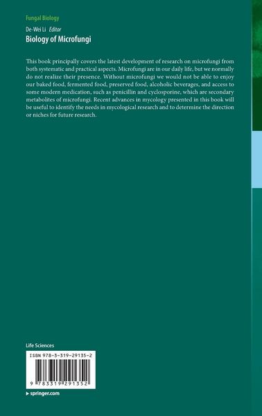 Produktbild: Biology of Microfungi