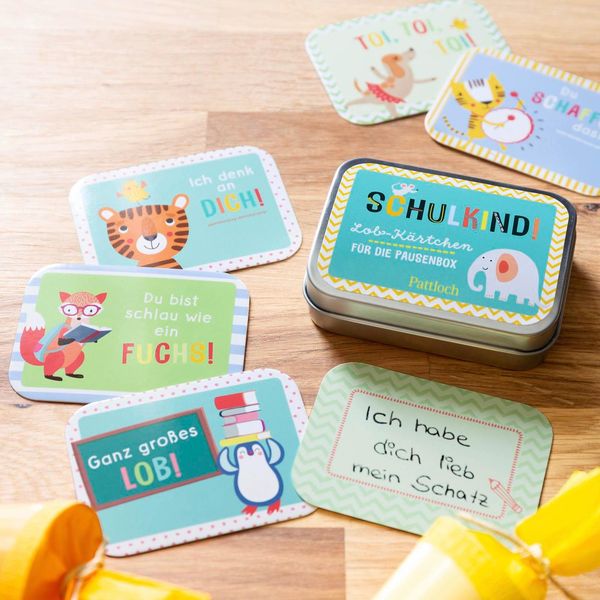 Produktbild: Schulkind! Lob-K&auml;rtchen f&uuml;r die Pausenbox