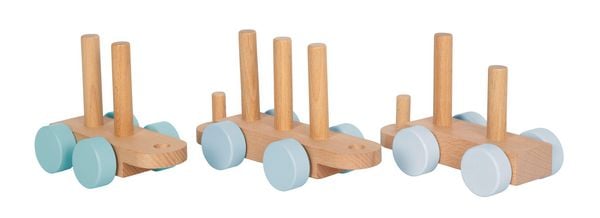 Produktbild: Holzzug blau