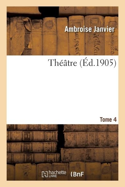 Produktbild: Th&eacute;&acirc;tre. Tome 4