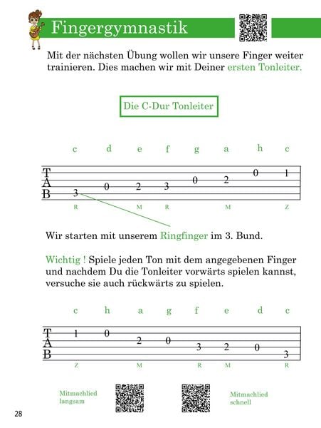 Produktbild: Gitarre lernen f&uuml;r Kinder - Das neue Gitarrenbuch f&uuml;r Anf&auml;nger