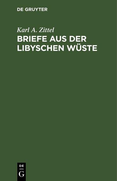 Produktbild: Briefe aus der libyschen W&uuml;ste