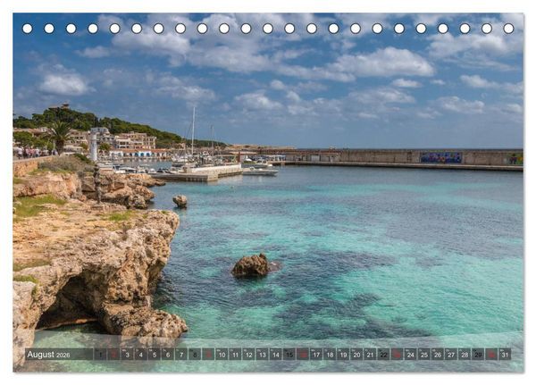 Produktbild: Im Osten von Mallorca (Tischkalender 2026 DIN A5 quer), CALVENDO Monatskalender