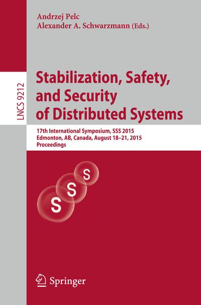Produktbild: Stabilization, Safety, and Security of Distributed Systems