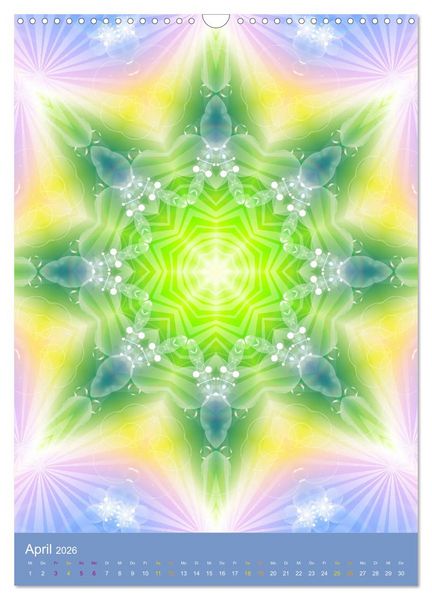 Produktbild: Lichtvolle Mandalas (Wandkalender 2026 DIN A3 hoch), CALVENDO Monatskalender