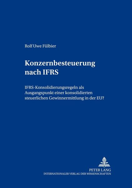 Produktbild: Konzernbesteuerung nach IFRS