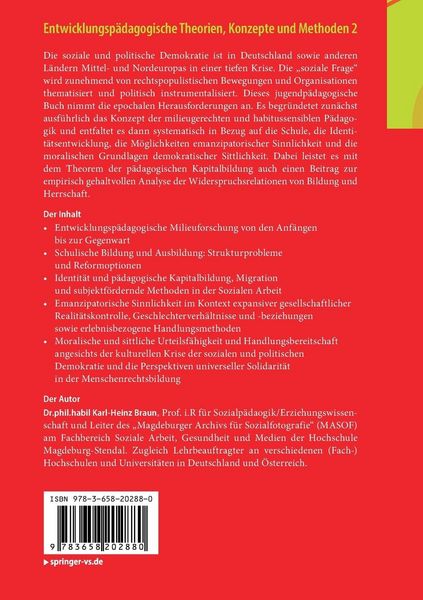 Produktbild: Entwicklungsp&auml;dagogische Theorien, Konzepte und Methoden 2