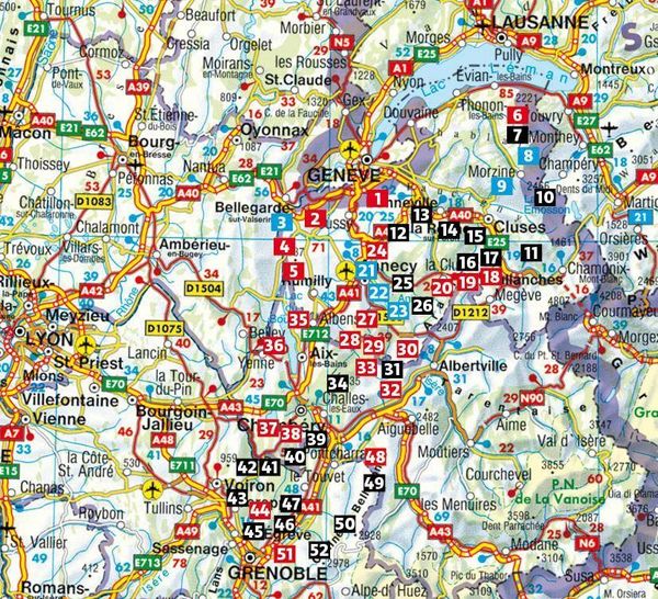 Produktbild: ROTHER Wanderf&uuml;hrer Savoyen. 52 Touren zwischen Genf und Grenoble &ndash; mit Chartreuse und Belledonne