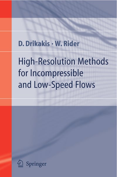Produktbild: High-Resolution Methods for Incompressible and Low-Speed Flows