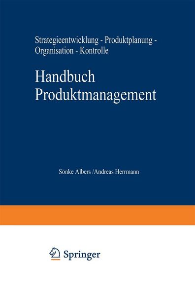 Produktbild: Handbuch Produktmanagement
