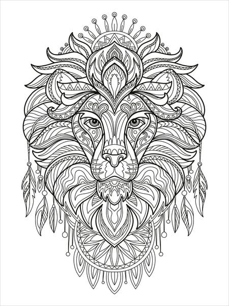 Produktbild: Mein Mandala-Tier-Malbuch &ndash; Magische Zaubertiere