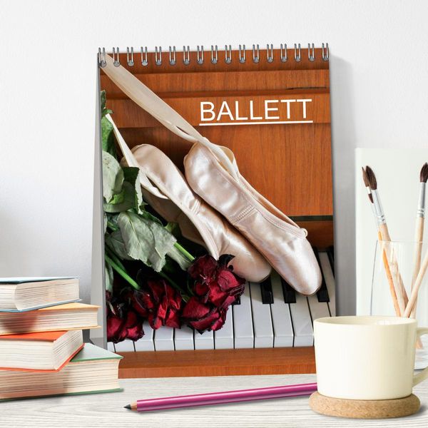 Produktbild: Ballett (Tischkalender 2026 DIN A5 hoch), CALVENDO Monatskalender