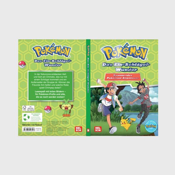 Produktbild: Pok&eacute;mon Lesebuch: Das Ein-Schl&auml;gel-Wunder - Spannendes Pok&eacute;mon-Abenteuer
