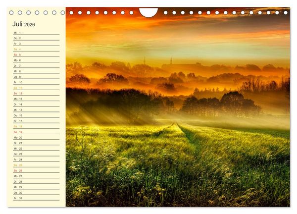 Produktbild: Friesland, verzauberte Landschaft an der Nordsee (Wandkalender 2026 DIN A4 quer), CALVENDO Monatskalender