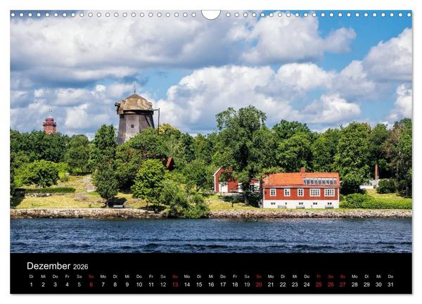 Produktbild: Sch&auml;rengarten an der schwedischen Ostk&uuml;ste (Wandkalender 2026 DIN A3 quer), CALVENDO Monatskalender