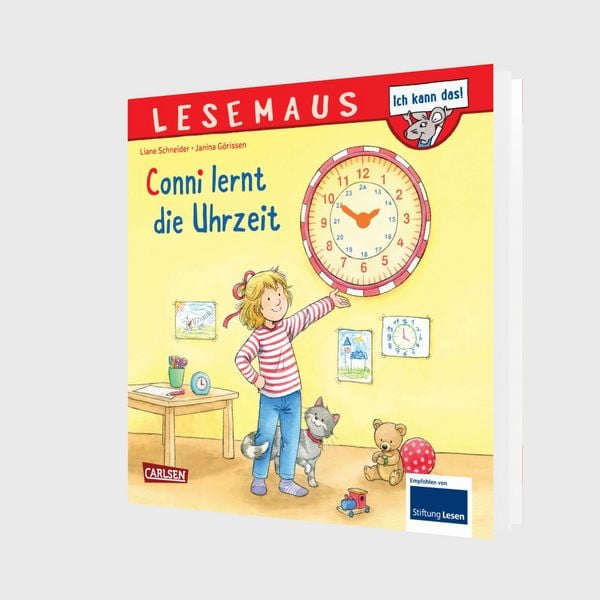 Produktbild: LESEMAUS 190: Conni lernt die Uhrzeit