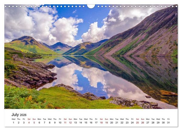 Produktbild: Lake District Secrets (Wall Calendar 2026 DIN A3 landscape), CALVENDO 12 Month Wall Calendar