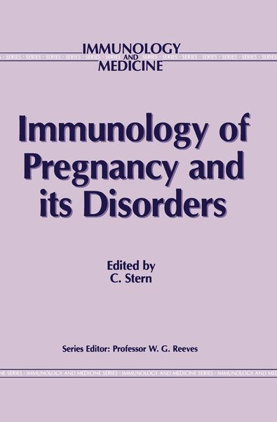 Produktbild: Immunology of Pregnancy and its Disorders