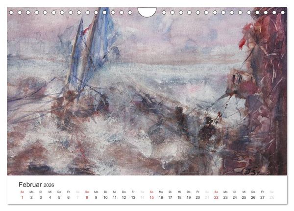 Produktbild: Die Atmosph&auml;re des Impressionismus (Wandkalender 2026 DIN A4 quer), CALVENDO Monatskalender