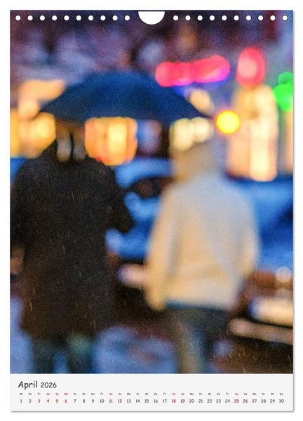 Produktbild: Sch&uuml;tzende Schirme - Auch bei Regen kann das Leben bunt sein (Wandkalender 2026 DIN A4 hoch), CALVENDO Monatskalender