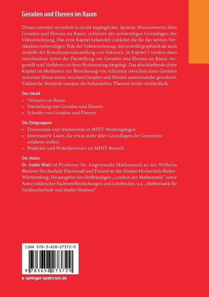 Produktbild: Geraden und Ebenen im Raum