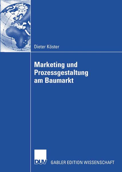 Produktbild: Marketing und Prozessgestaltung am Baumarkt