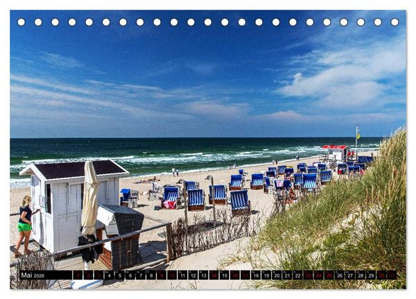 Produktbild: Magisches Sylt (Tischkalender 2026 DIN A5 quer), CALVENDO Monatskalender