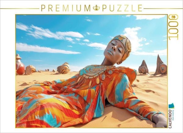 Produktbild: CALVENDO Puzzle Surrealismus trifft auf die W&uuml;ste | 1000 Teile Lege-Gr&ouml;&szlig;e 64x48cm Foto-Puzzle f&uuml;r gl&uuml;ckliche Stunden