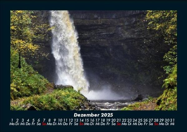 Produktbild: Wasserf&auml;lle 2025 Fotokalender DIN A5