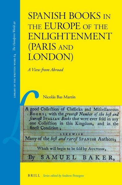 Produktbild: Spanish Books in the Europe of the Enlightenment (Paris and London)