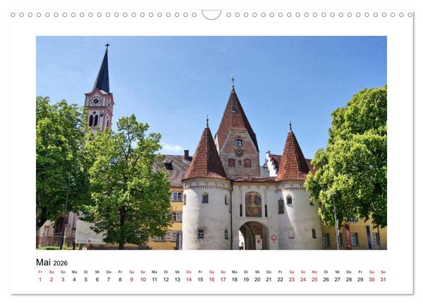 Produktbild: Wei&szlig;enhorn (Wandkalender 2026 DIN A3 quer), CALVENDO Monatskalender