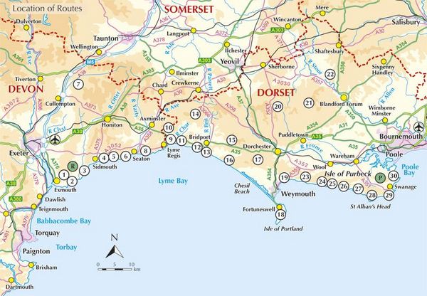 Produktbild: Walking the Jurassic Coast
