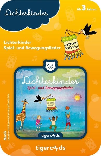Produktbild: tigercard - Lichterkinder: Spiel und Bewegungslieder