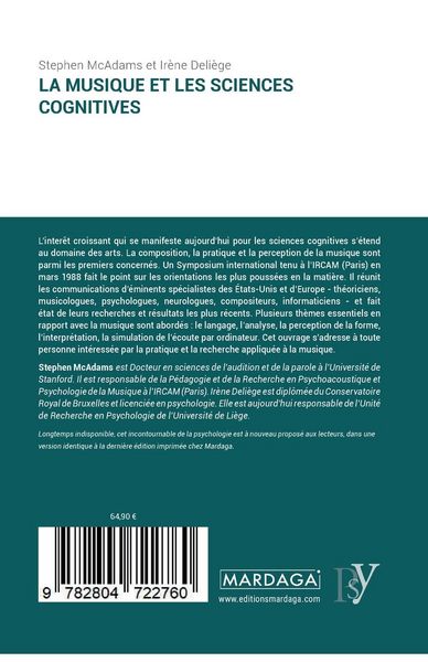 Produktbild: La musique et les sciences cognitives