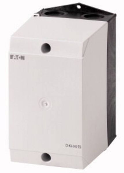 Eaton CI-K2-145-TS Leergehäuse für Tragschienenmontage (L x B x H) 145 x 100 x 160 mm Lichtgrau (RAL 7035), Schwarz (RAL