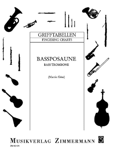 Produktbild: Grifftabelle f&uuml;r Posaune (Bass)